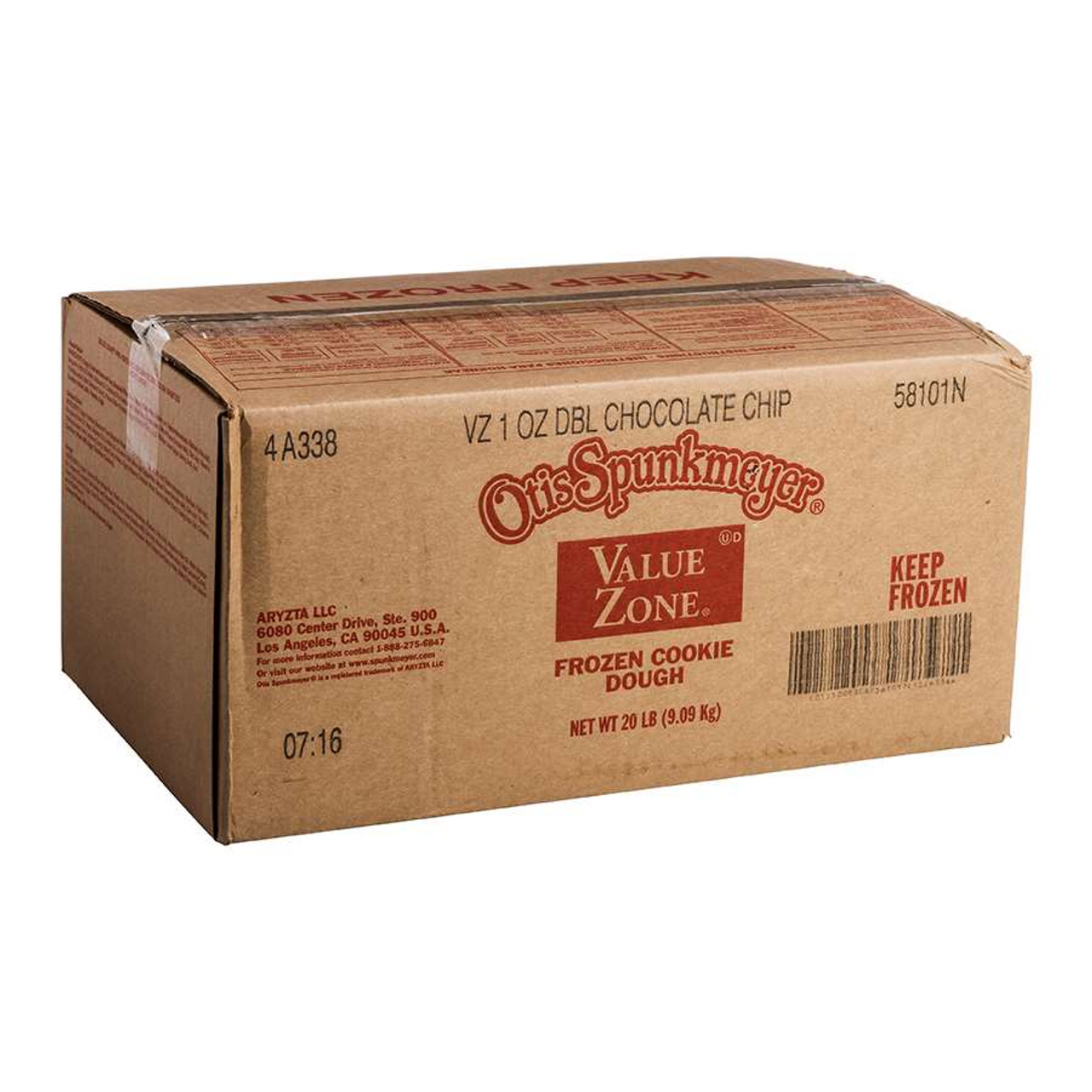 Otis Spunkmeyer Value Zone Double Chocolate Chip Cookie