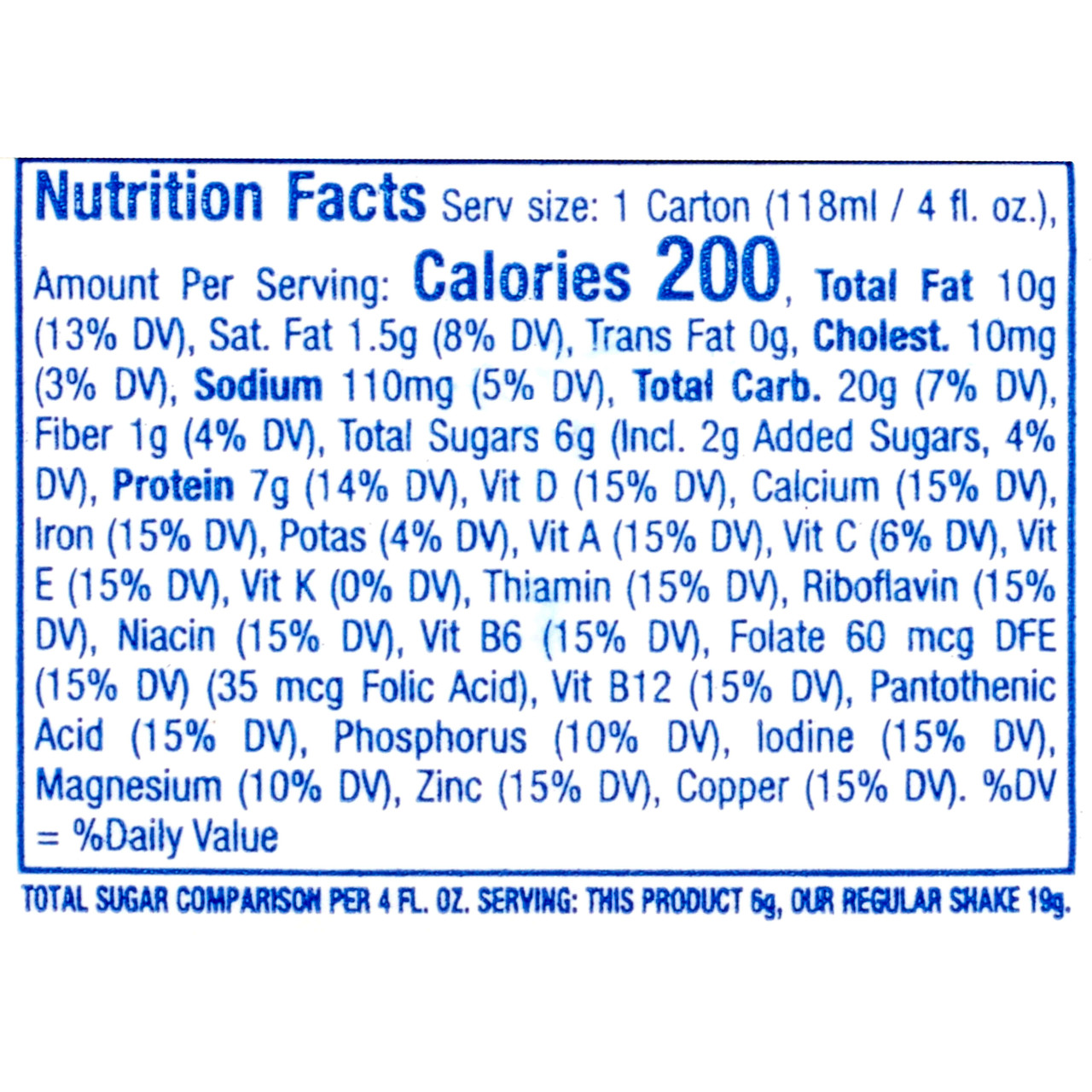 MightyShakes, NSA Chocolate Fortified Shake Beverage, 4 Ounce