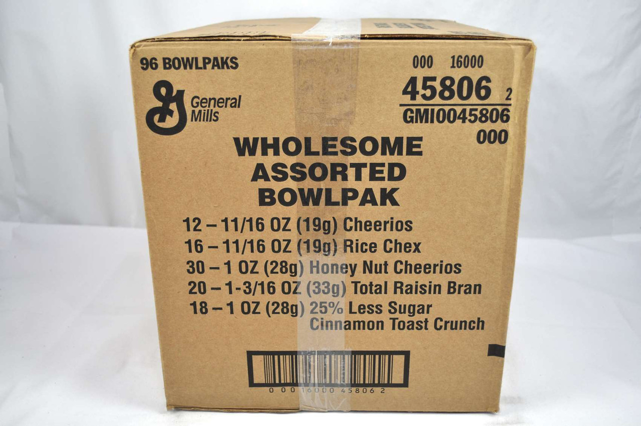 General Mills, Wholesome Variety Pack, 18 25% Less Sugar Cinnamon