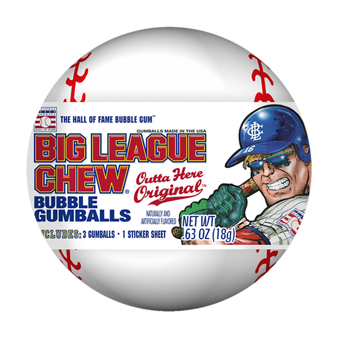 Baseball Gumballs - 2 lb Bag