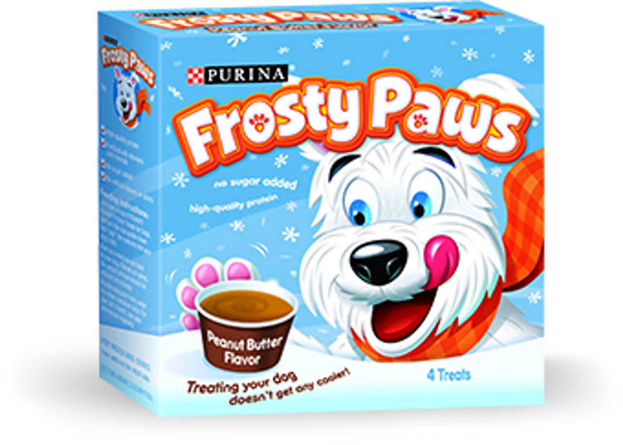 Frosty Paws, Peanut Butter Flavored Dog Ice Cream Cup, 3.25 oz (48 Count) -  RocketDSD