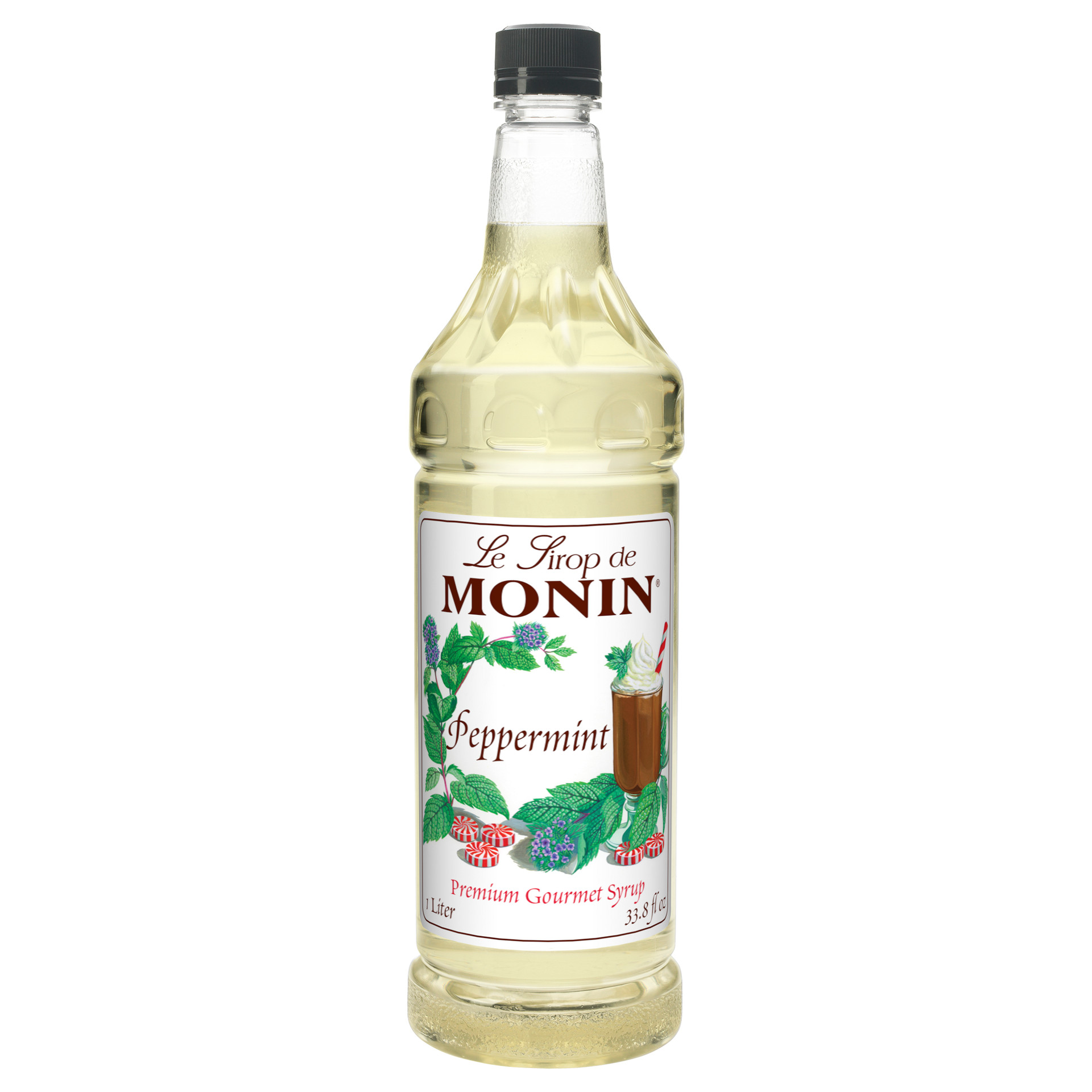Monin, Desert Pear Syrup, 1 L. (4 Count) RocketDSD