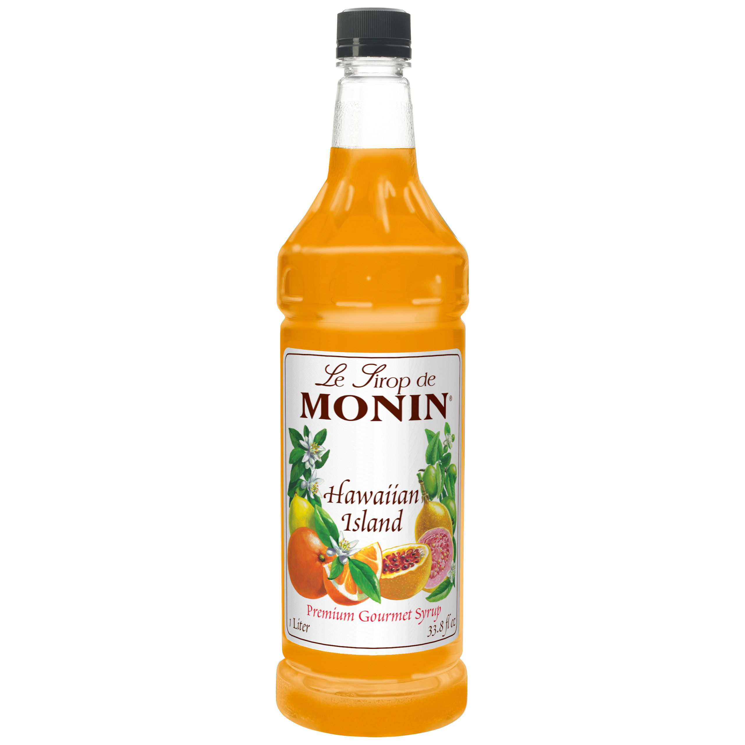 Monin, Hawaiian Island Syrup, 1 L. (4 Count) RocketDSD