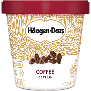 Haagen-Dazs, Coffee Ice Cream, Pint (1 Count)