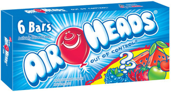 Airheads, Chewy Fruit Candy, Assorted, 3.3 oz. Box (1 Count)