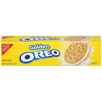 Oreo, Golden Sandwich Cookies, 5.5 oz. (1 Count)