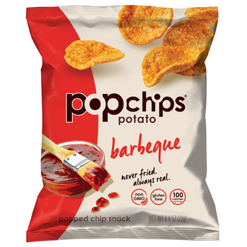 Popchips, Barbeque, 0.8 oz. Bag (1 Count)
