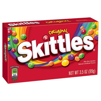 Skittles Original, 3.5 oz. Theater Box (1 Count)