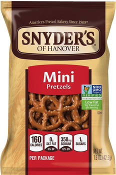 Snyder's, Mini Pretzels, 1.5 oz. Bag (1 Count)