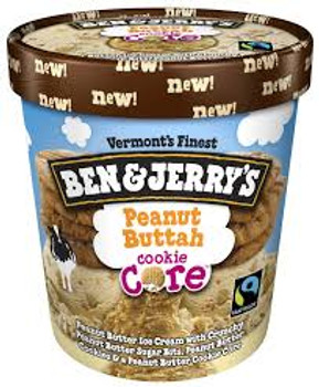 Ben & Jerry's, Peanut Buttah Cookie Core, Pint (8 Count)