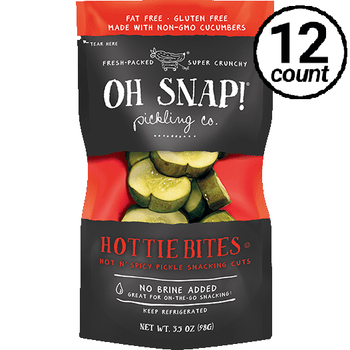 Oh Snap! Pickling Co., Hottie Bites, 3.5 oz. (12 Count)
