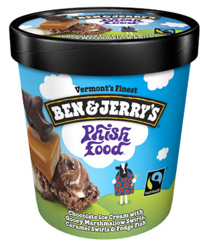 Ben & Jerry's, Phish Food Ice Cream, Pint (1 Count)