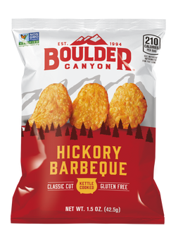 Boulder Canyon Natural Foods , Hickory BBQ, 1.5 oz. Bag (55 Count)