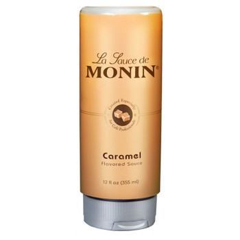 Monin, Caramel Sauce, 12 oz.  (6 Count)