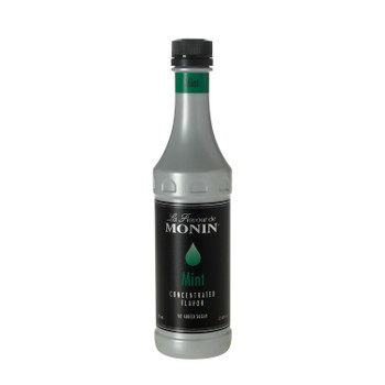 Monin, Mint Concentrate Flavor, 375 ml. (4 Count)