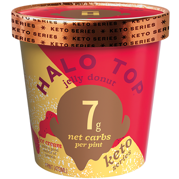 Halo Top, Keto Jelly Donut, Pint (1 Count)