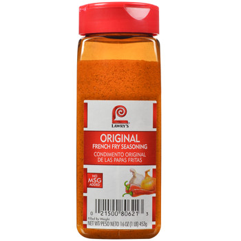 Lawry's, Original French Fry Seasoning, 16 oz. (6 Count)