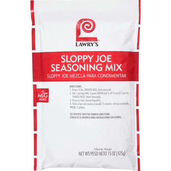 Lawry's, Sloppy Joe Seasoning Mix, 15 oz. (6 Count)