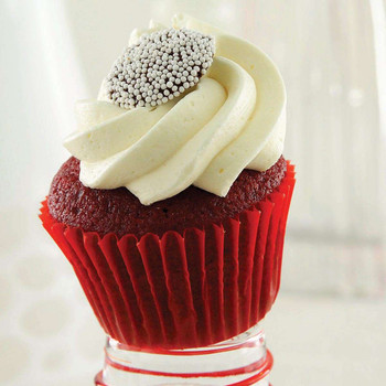 Iced Red Velvet Cupcakes (Case)