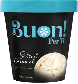 Buon! Per Te, Salted Caramel Ice Cream, Pint (1 Count)
