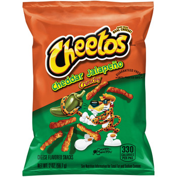 Cheetos, Cheddar Jalapeno, 2.0 oz. Bag (1 Count)
