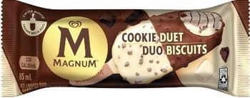 Magnum, Cookie Duet Ice Cream Bar, 2.87 oz. Bar (12 Count)