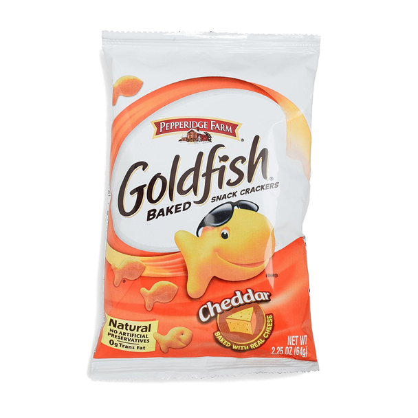 Goldfish, Cheddar Cheese, 2.25 oz. Bag (1 Count)