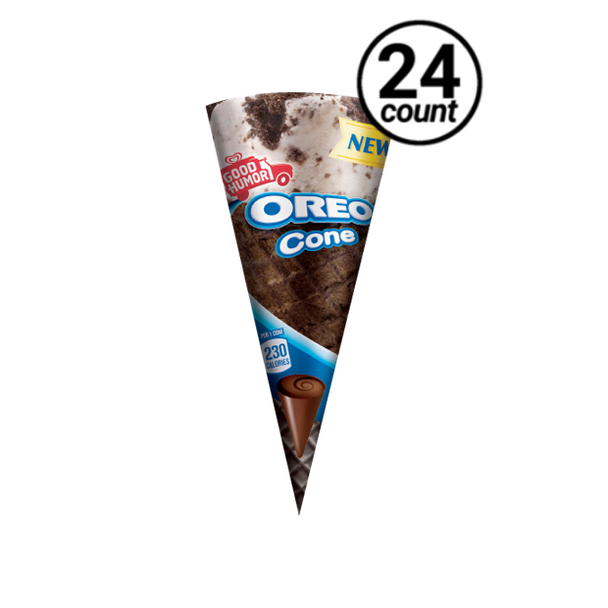 Good Humor, Oreo King Ice Cream Cone, 4.2 oz. (24 Count)