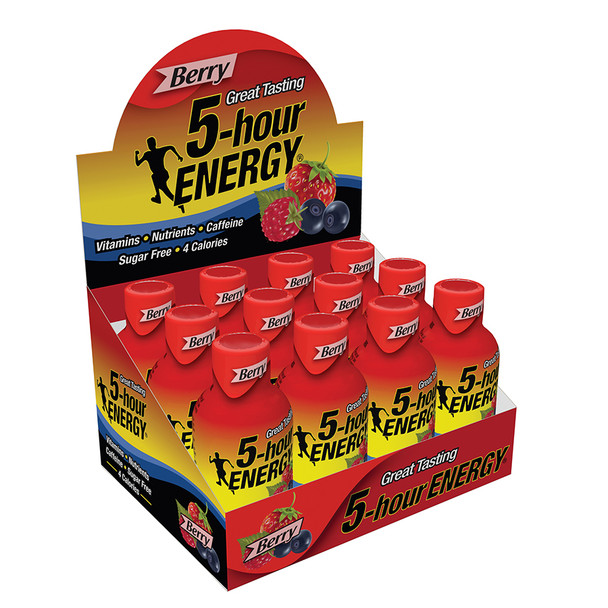 5-hour Energy, Berry Flavor, 1.93 oz. (12 Count)