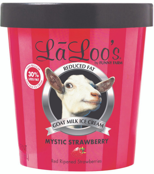 Laloo's, Mystic Strawberry, Pint (1 Count)