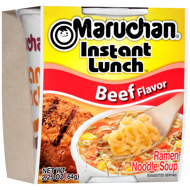 Maruchan, Instant Lunch, Beef, 2.25 oz. Cup (1 Count)