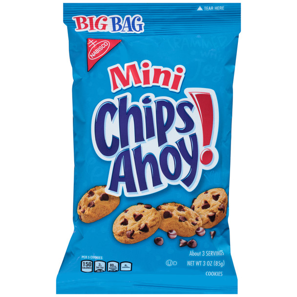 Chips Ahoy!, Mini, 3.0 oz. BIG Bag (1 Count)