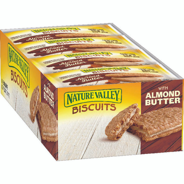 Nature Valley, Biscuits With Almond Butter, 1.35 oz. (16 Count) RocketDSD