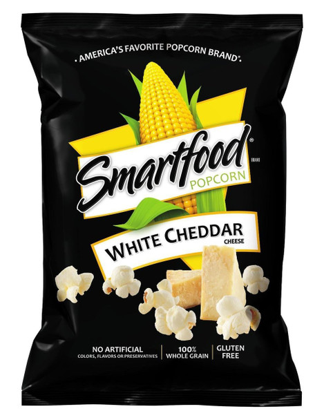 Smartfood, White Cheddar Popcorn, 1.0 oz. Bag (1 Count)