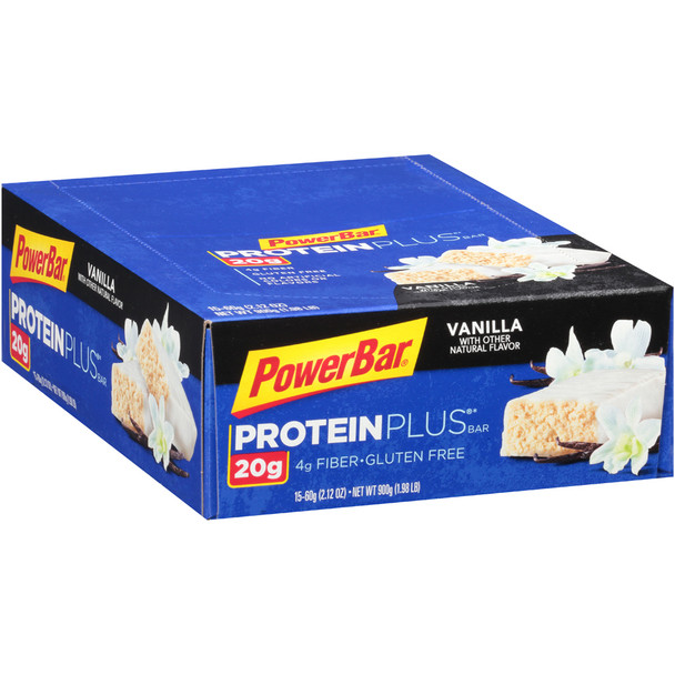 PowerBar Protein Plus. Vanilla, 2.12 oz. (15 count)