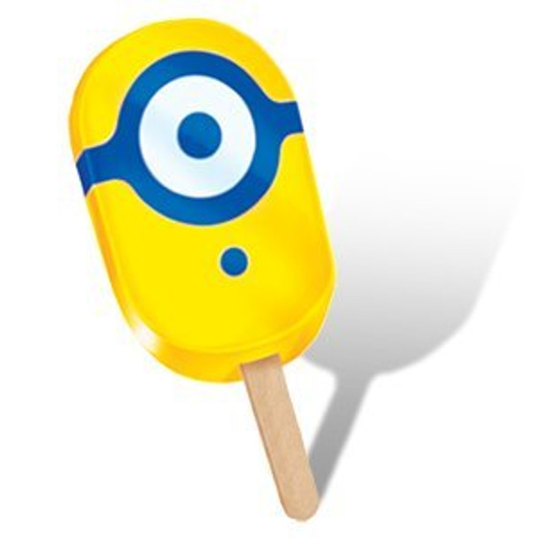 a perfect minion popsicle