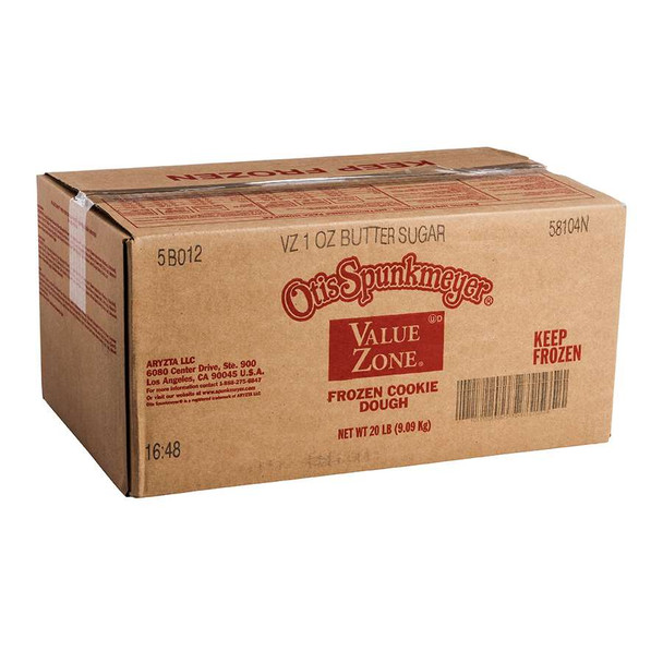 Otis Spunkmeyer Value Zone Sugar Cookie Dough. 1 Ounce - 320 per case