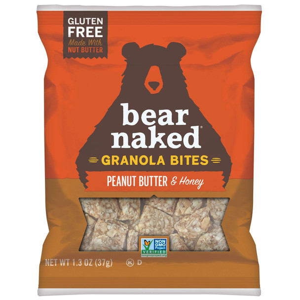 Bear Naked Granola, Peanut Butter & Honey Bites, 1.3 oz (50 count)
