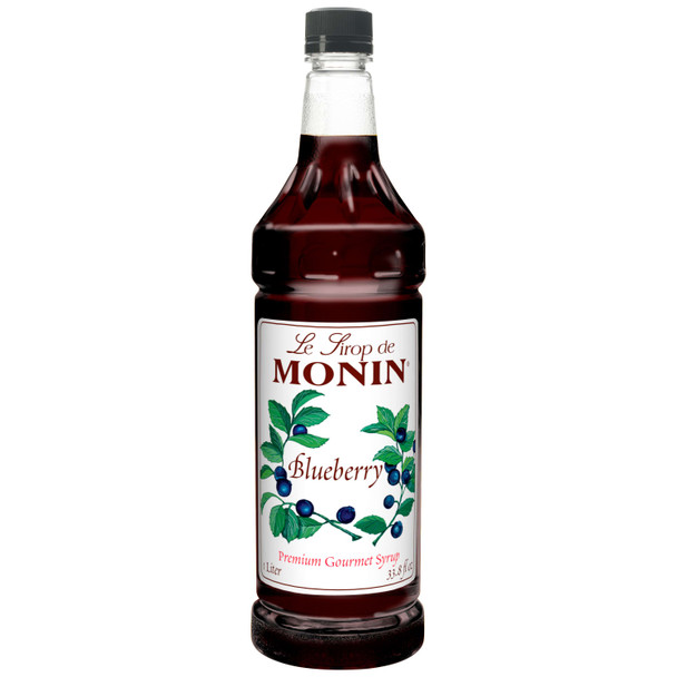 Monin, Blueberry Syrup, 1 L.  (4 Count)