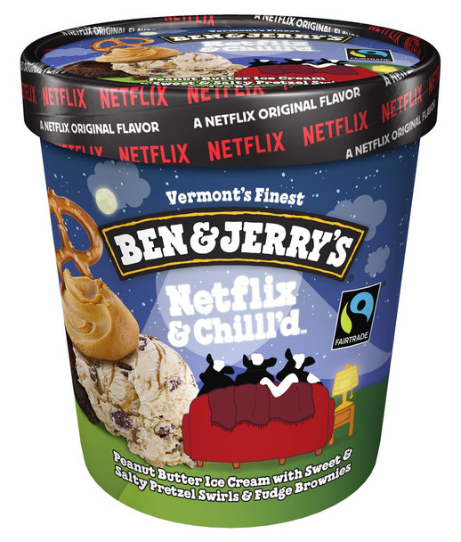 Ben & Jerry's, Netflix & Chill'd Ice Cream, Pint (1 count)