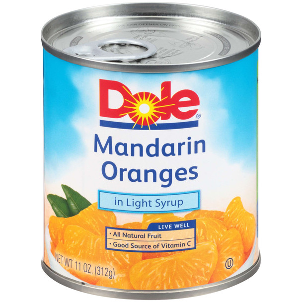 Dole, Mandarin Oranges in Light Syrup, 11 oz. (12 count)