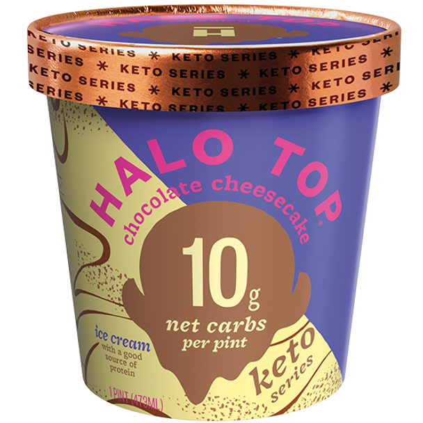 Halo Top, Keto Chocolate Cheesecake, Pint (1 Count)