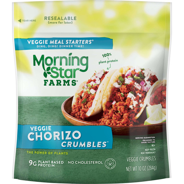 Morningstar Farms, Veggie Meal Starter Chorizo, 10 oz. (6 Count)