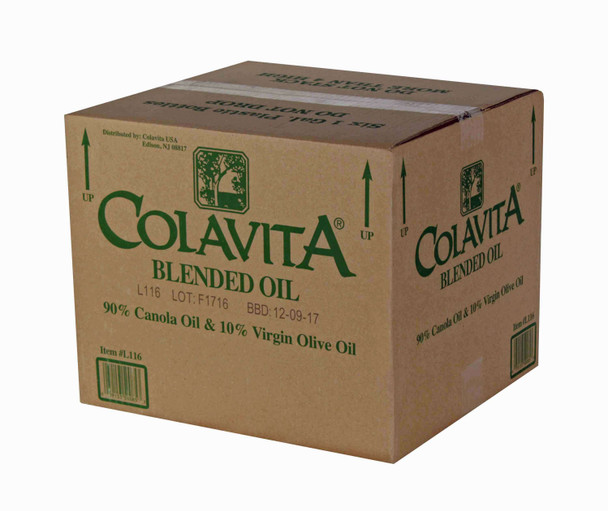 Colavita, Canola/Virgin Olive Oil, 90/10, 1 gal. (6 Count)