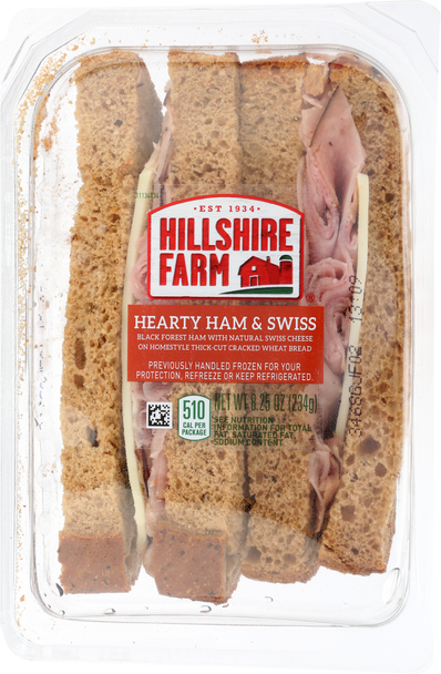 Hillshire Farm, Hearty Ham & Swiss Wedge, 8.25 oz. (6 Count)