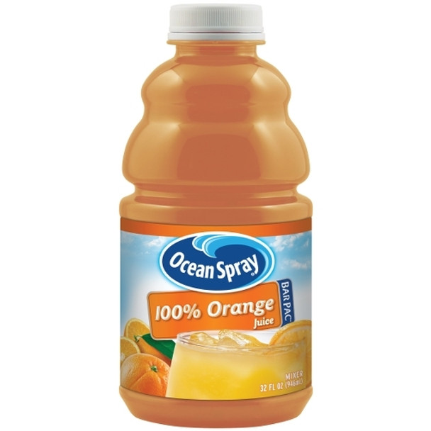 Ocean Spray, Orange Juice Bottle Mixer, 32 oz. (12 Count)