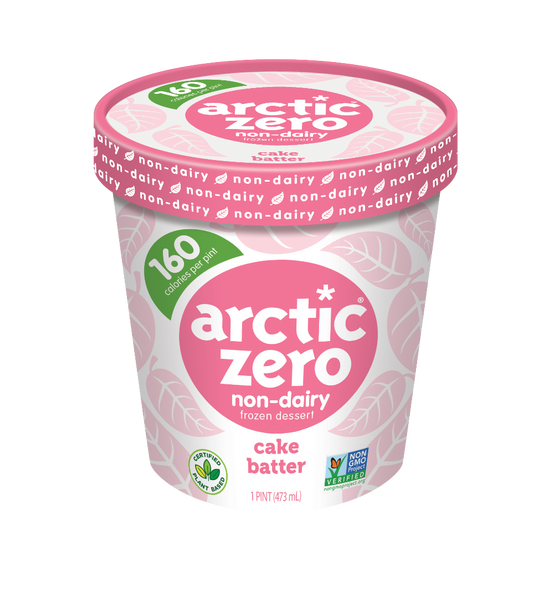 Arctic Zero, Non-Dairy Desserts, Cake Batter Pint (1 Count)