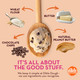 Dible Dough, Peanut Butter Chocolate Chip Cookie Dough, 1.6 oz. (10 count) ingredients