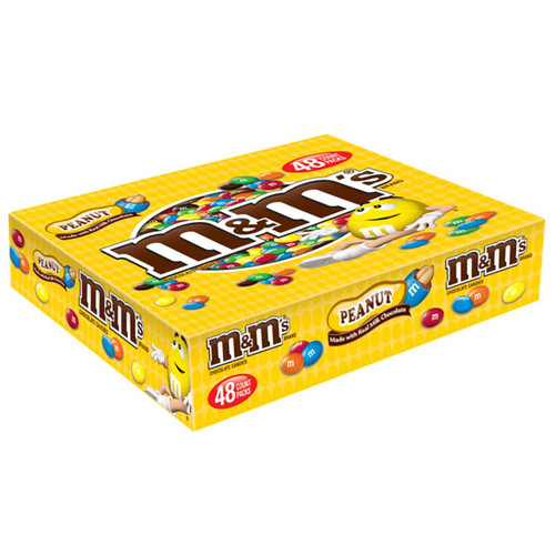 M&M's, Chocolate Candies, Peanut, Sharing Size, 3.27 oz. Bags (24 Count) -  RocketDSD