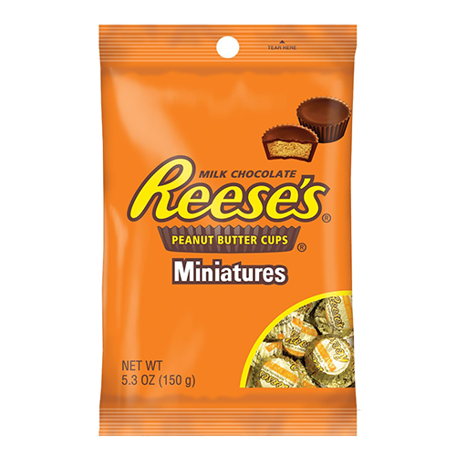 Reese's Pieces Candies 5.3oz Peg Bag